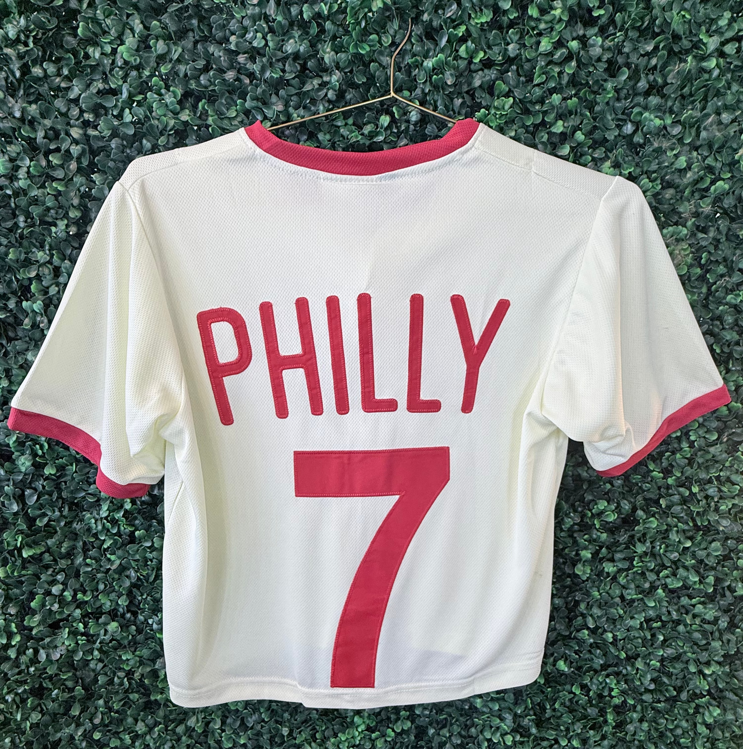 Philly Crop Jersey - Ivory