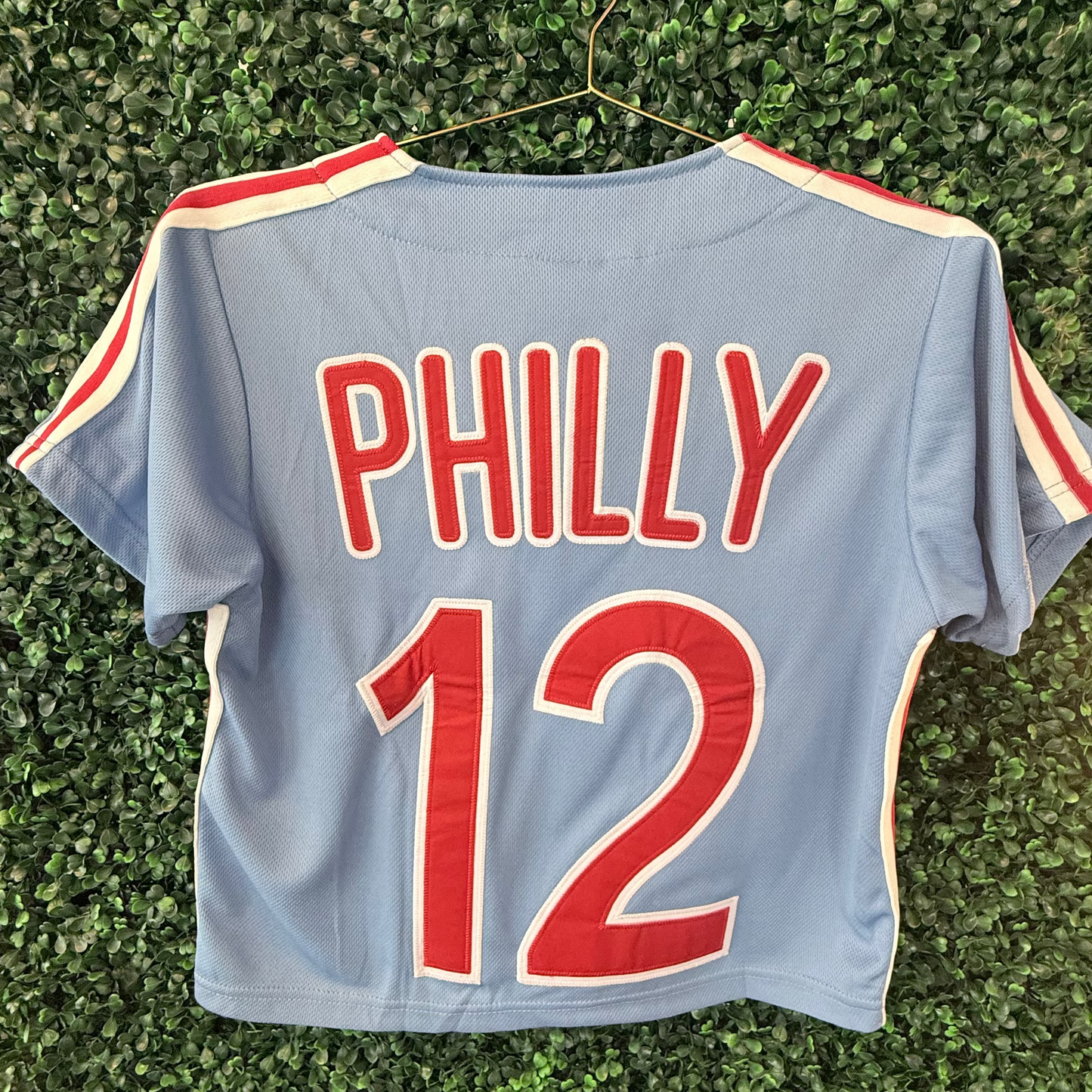 Philly Crop Jersey - Blue