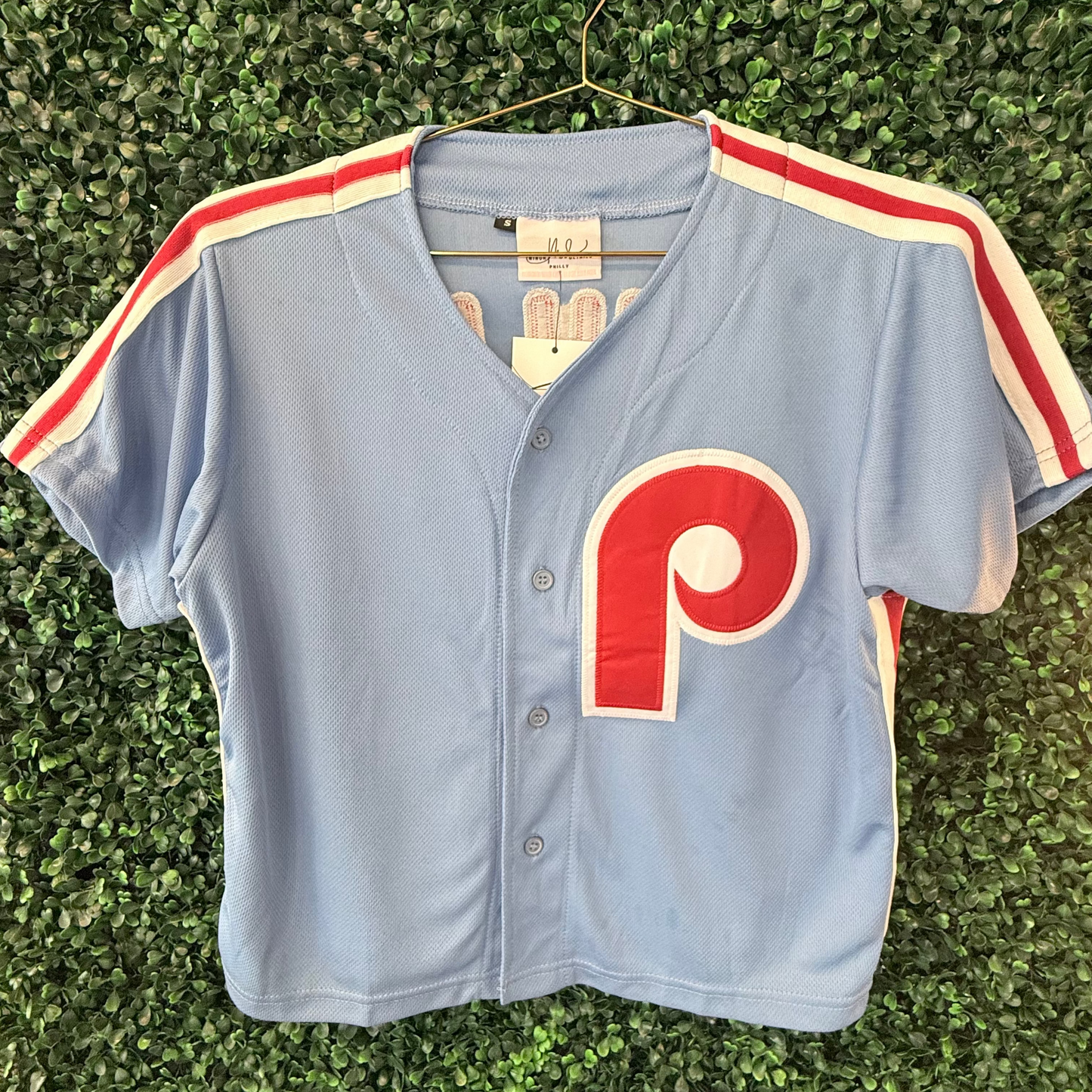 Philly Crop Jersey - Blue