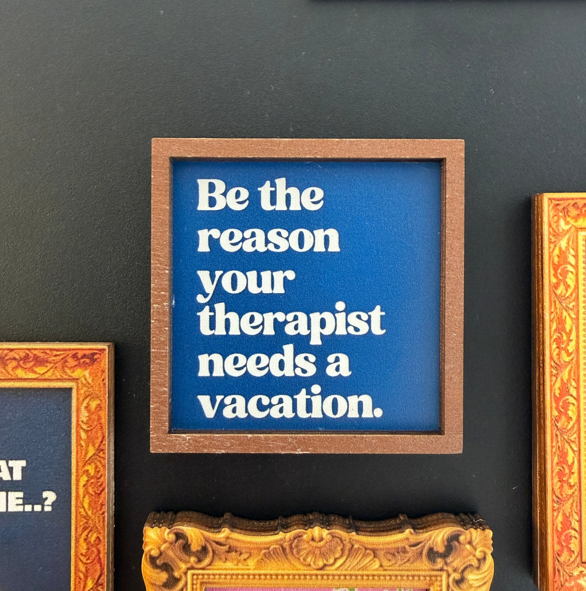 Wooden Novelty Magnets