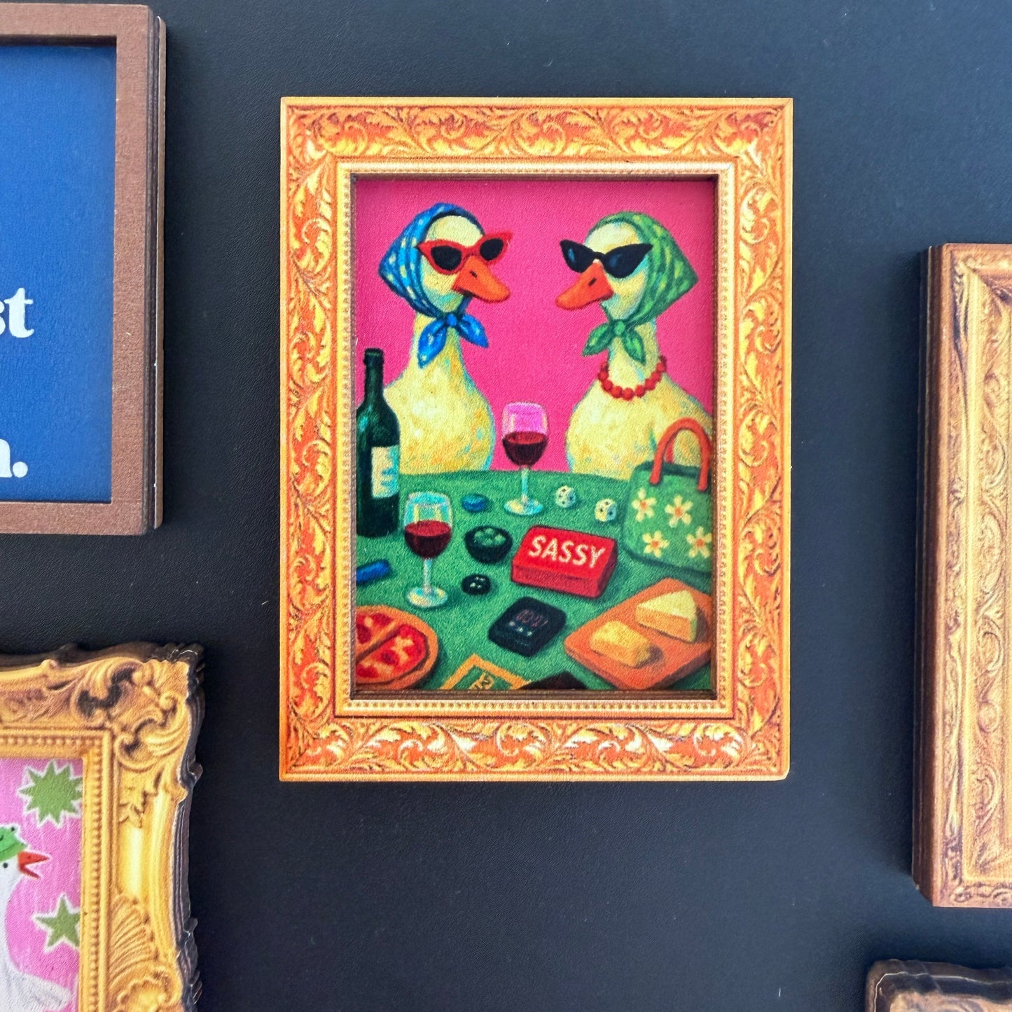 Wooden Novelty Magnets