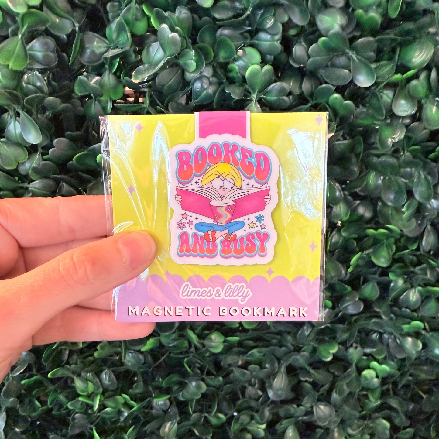 Lizzie McGuire Booked and Busy Magnetic Bookmark