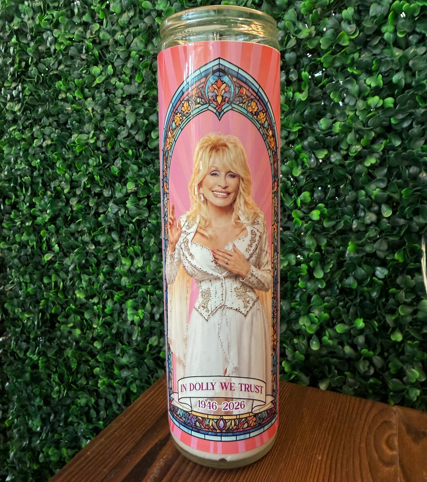 Dolly Parton Prayer Candle