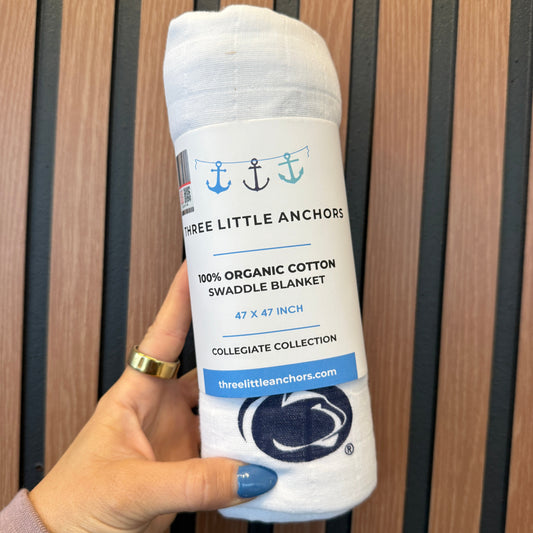 Penn State University Muslin Swaddle Blanket