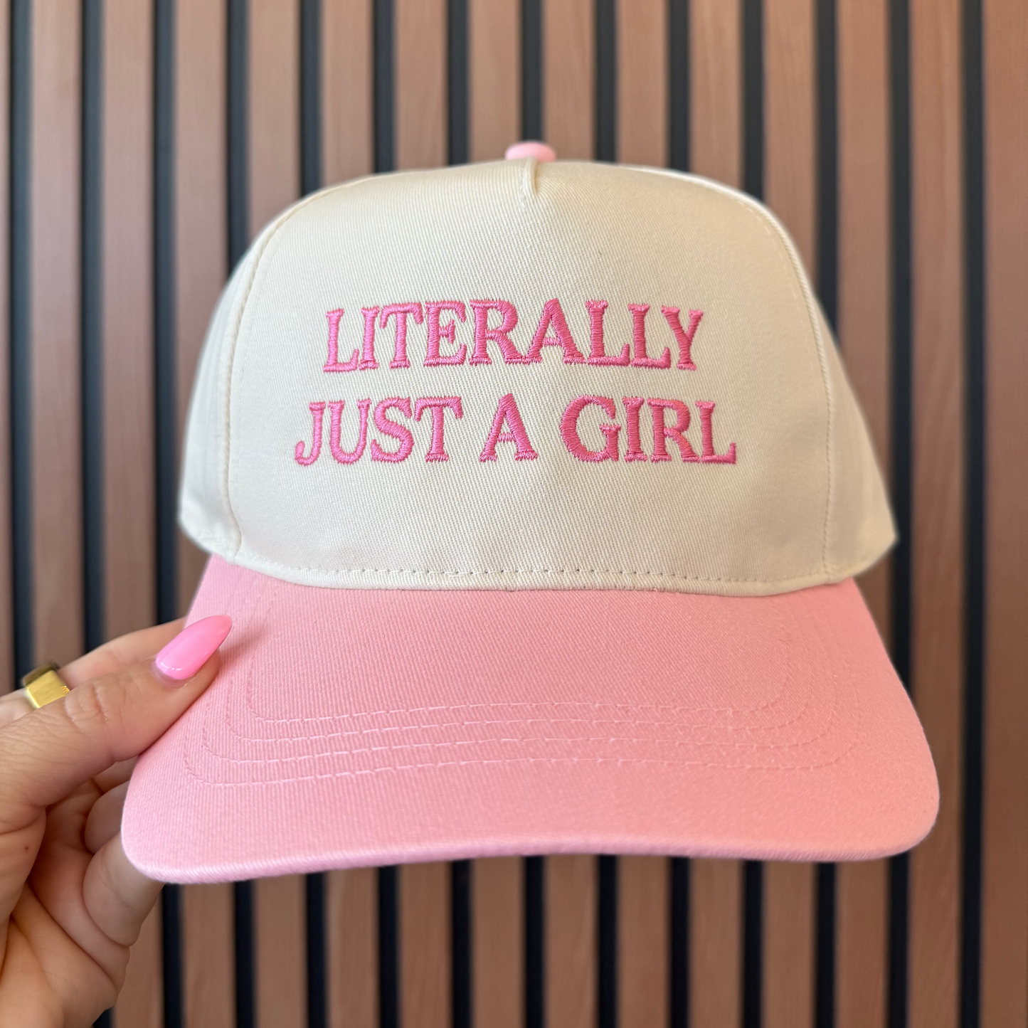 Literally Just A Girl Snapback