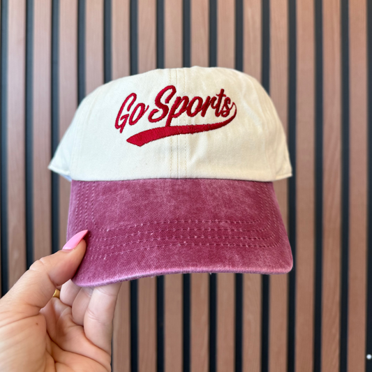 Go Sports Hat - Red