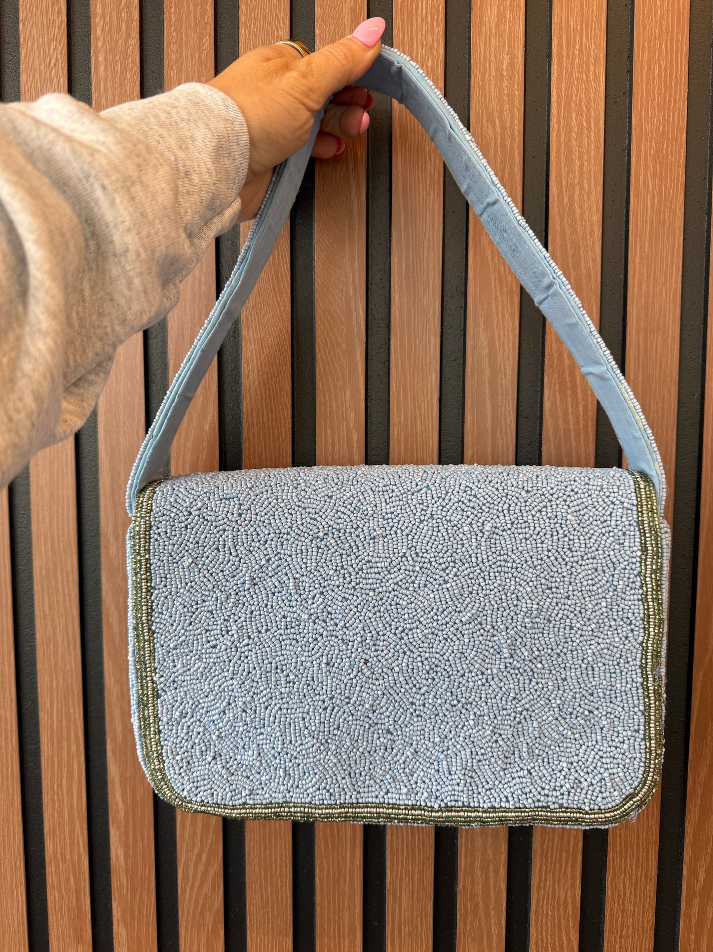 Turtle Beaded Purse