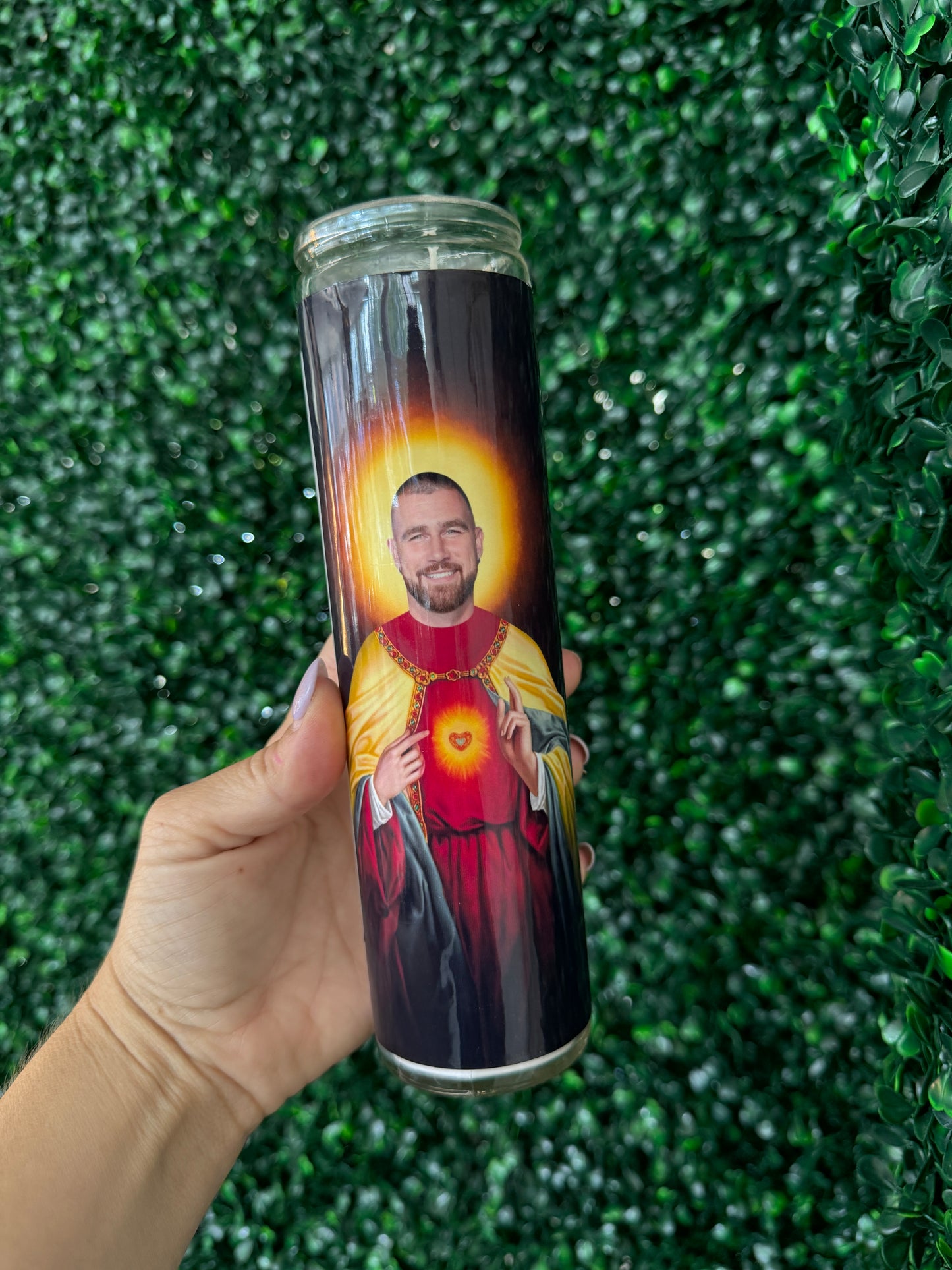 Travis Kelce Prayer Candles