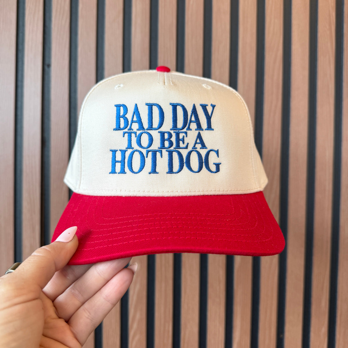 Bad Day to Be a Hot Dog Trucker Hat