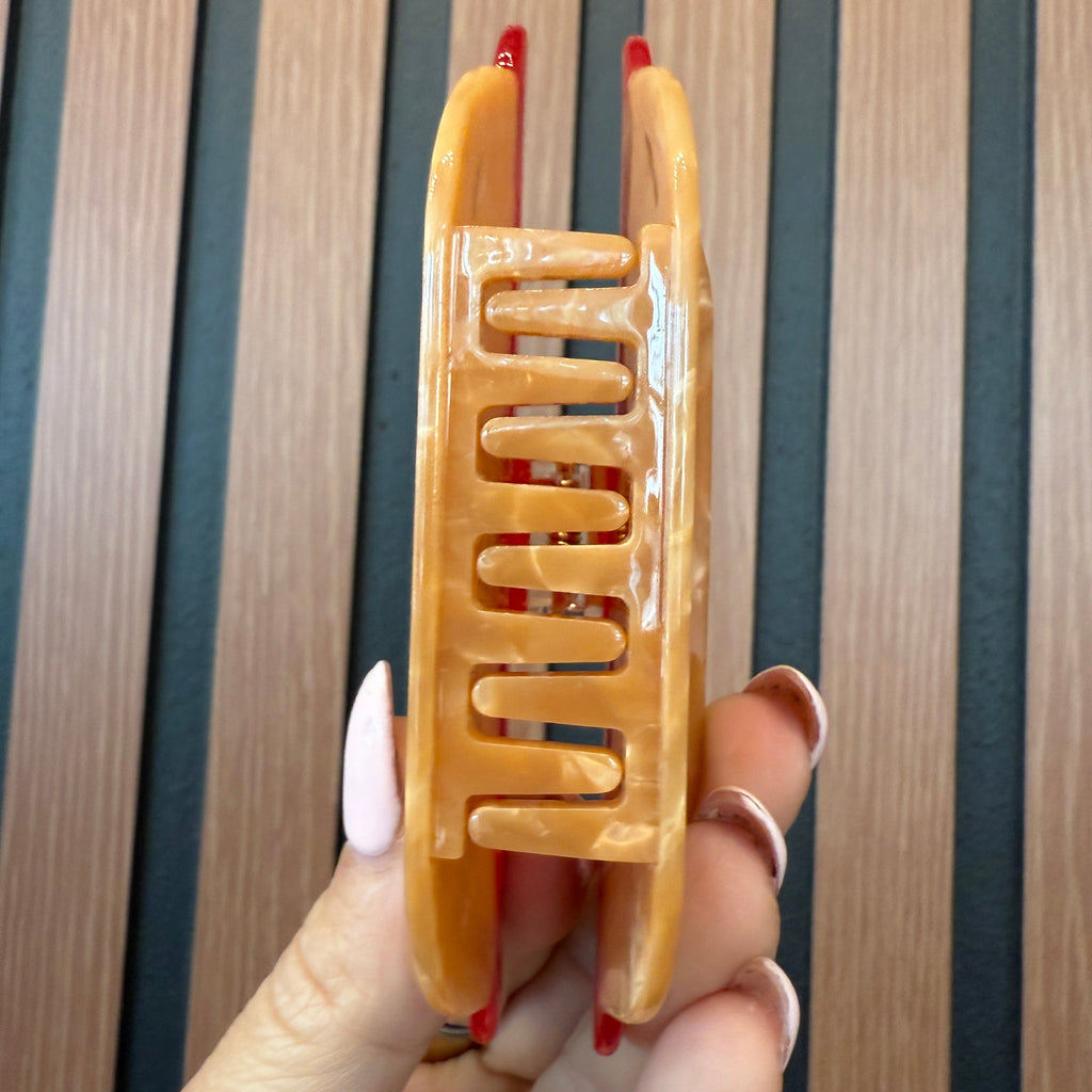 Go Phils Hot Dog Claw Clip