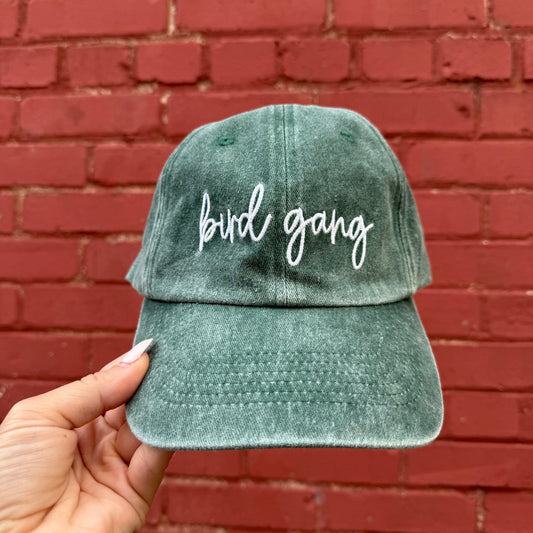 Bird Gang Embroidered Hat