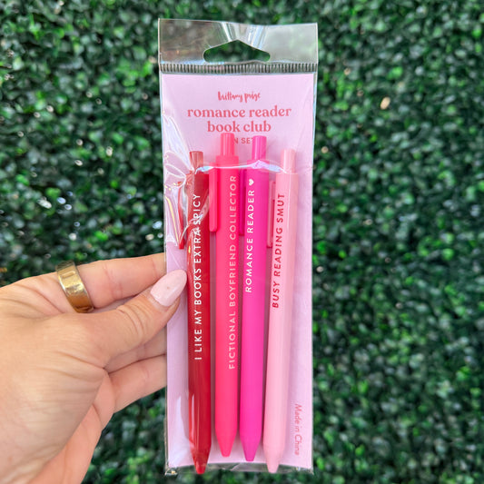 Romance Reader Pen Set