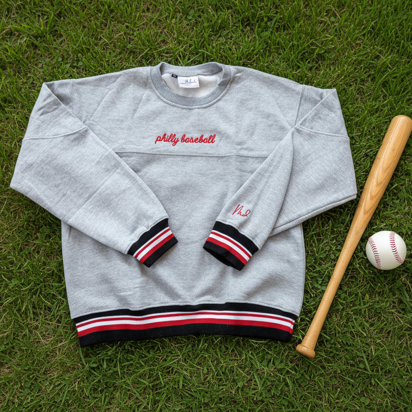 Philly Baseball Drop Shoulder Crewneck – Minor Details Philly