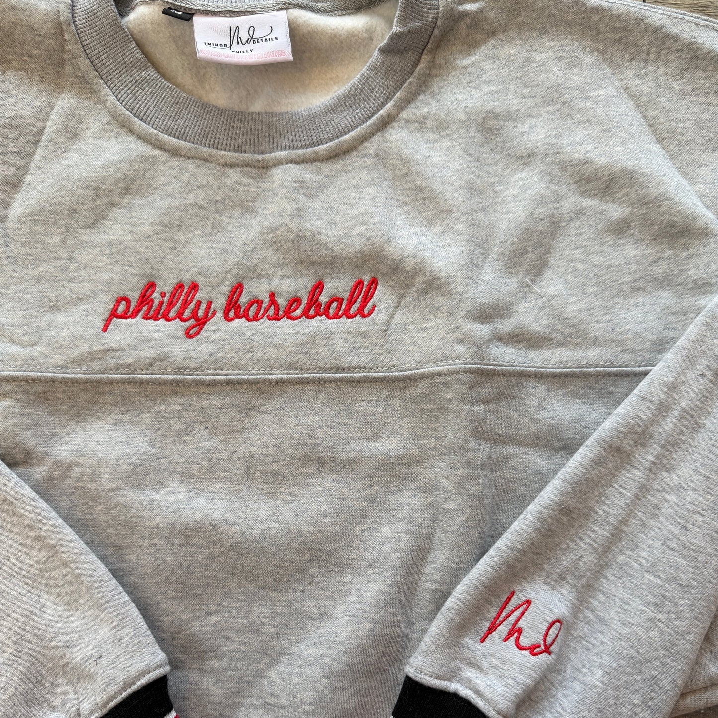 Philly Baseball Drop Shoulder Crewneck