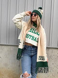 Bird Gang Knit Scarf