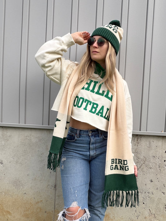 Bird Gang Knit Scarf