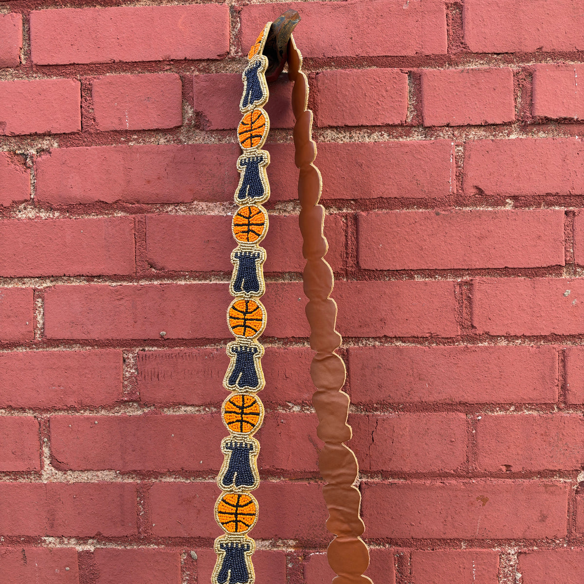 Beaded Phila Basketball Purse Strap