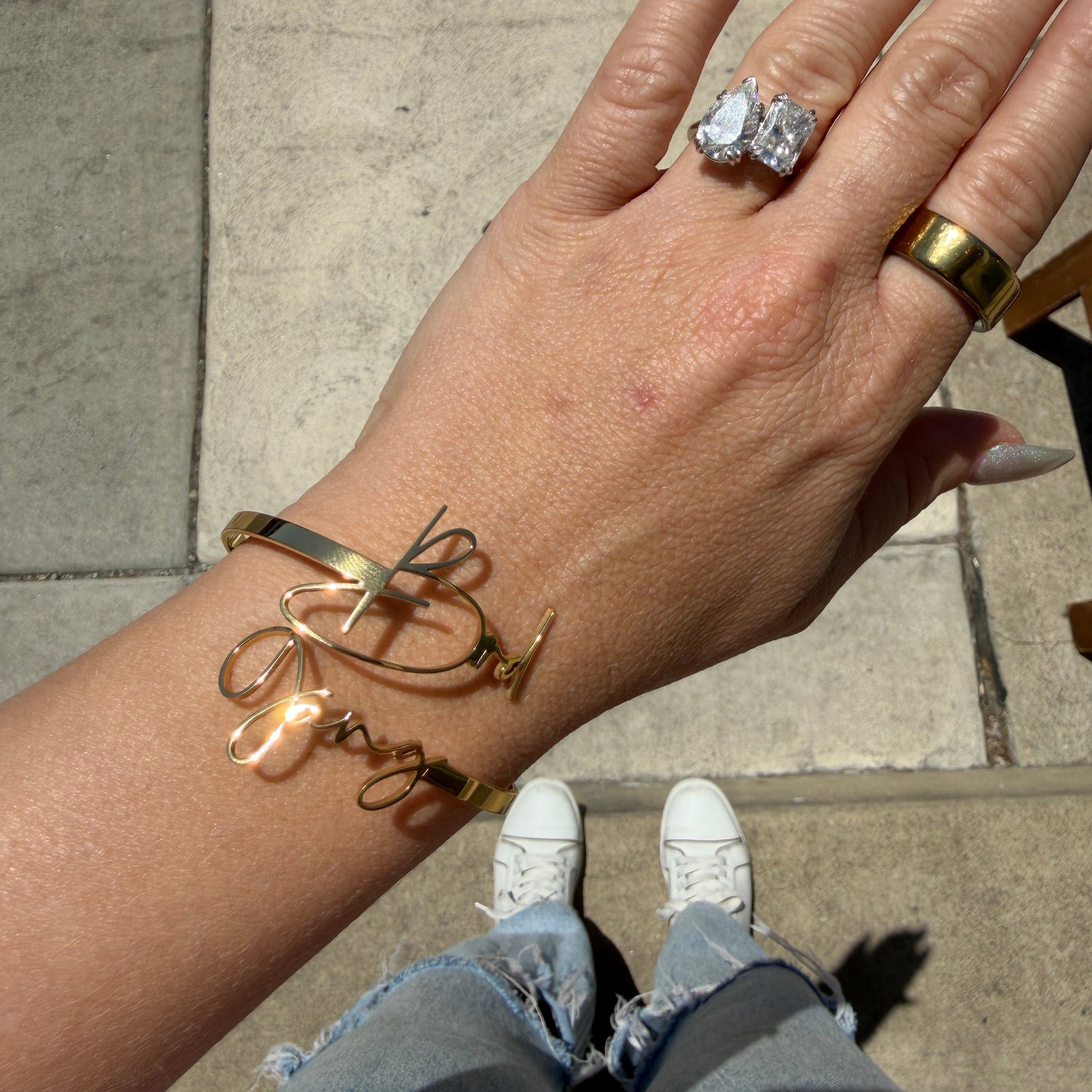 Adjustable Bird Gang Bangle