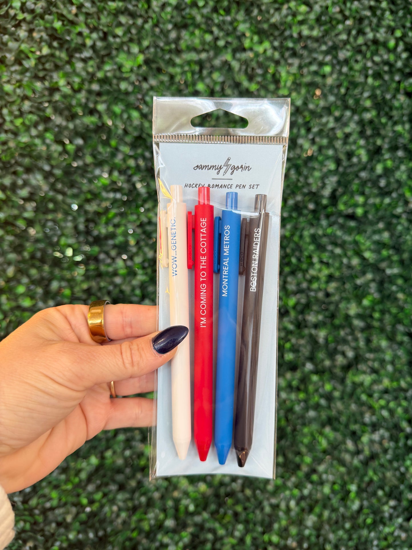 Hockey Romance Pen Set