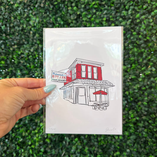 Dalessandro's Steaks & Hoagies Art Print