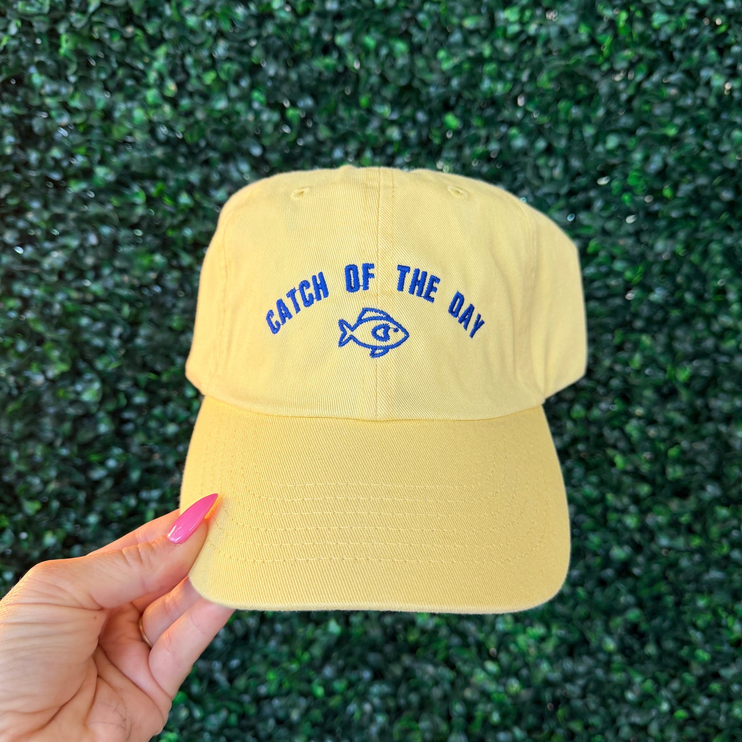 Catch Of The Day Embroidered Hat