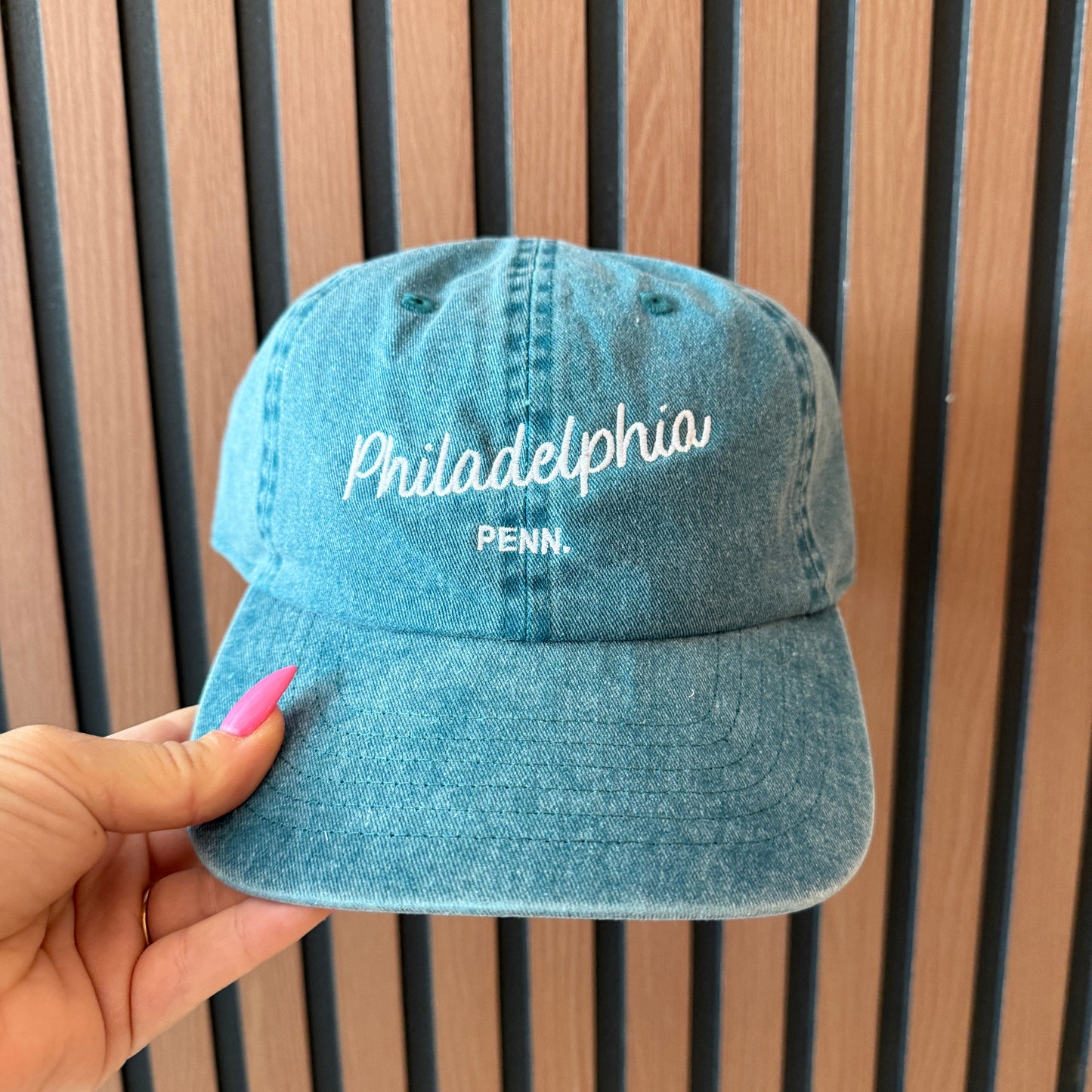 Philadelphia Penn. Embroidered Hat