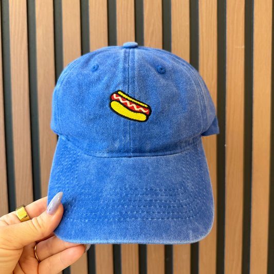 Embroidered Hot Dog Hat