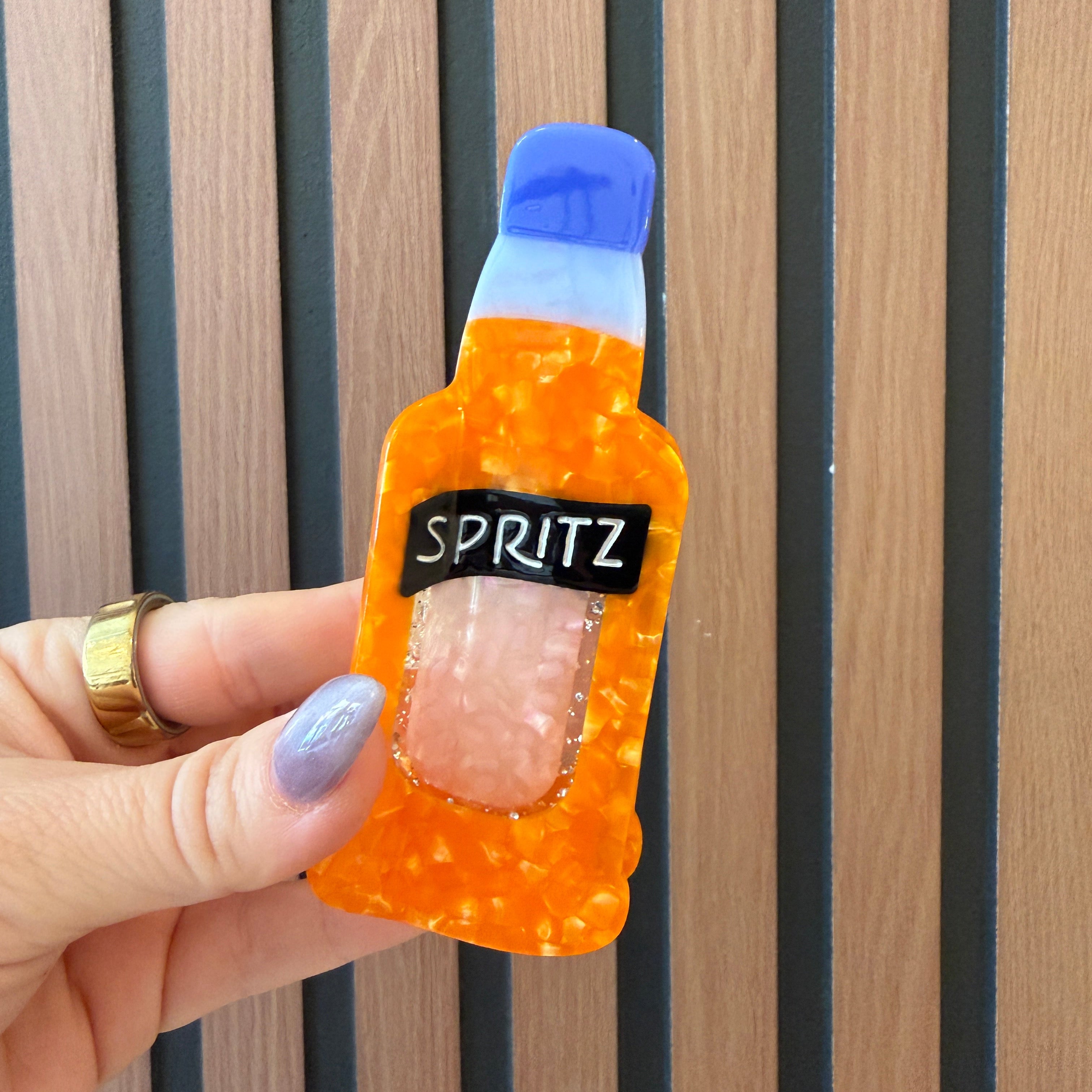 Aperol Spritz Claw Clip – Minor Details Philly