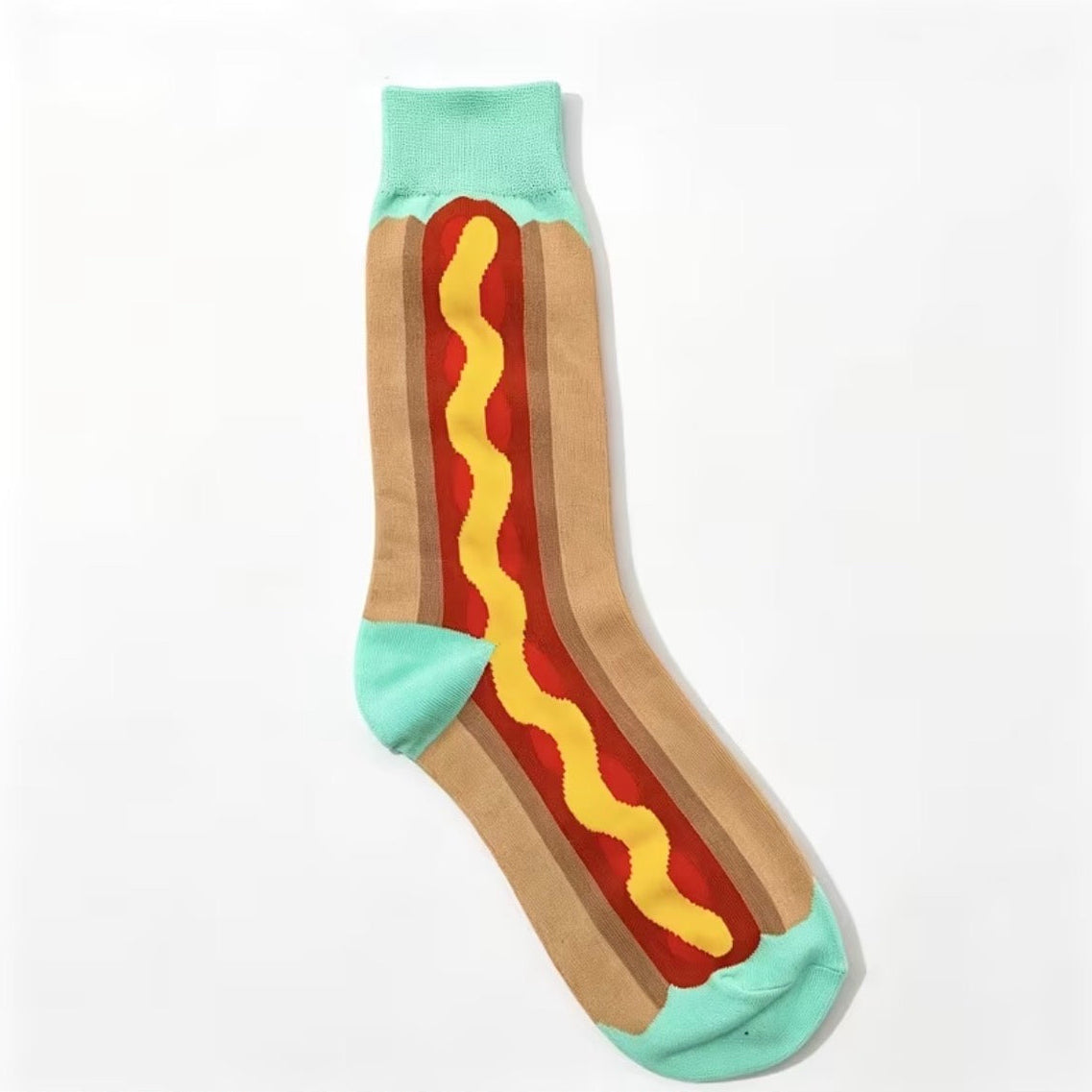 Hot Dog Bun Socks