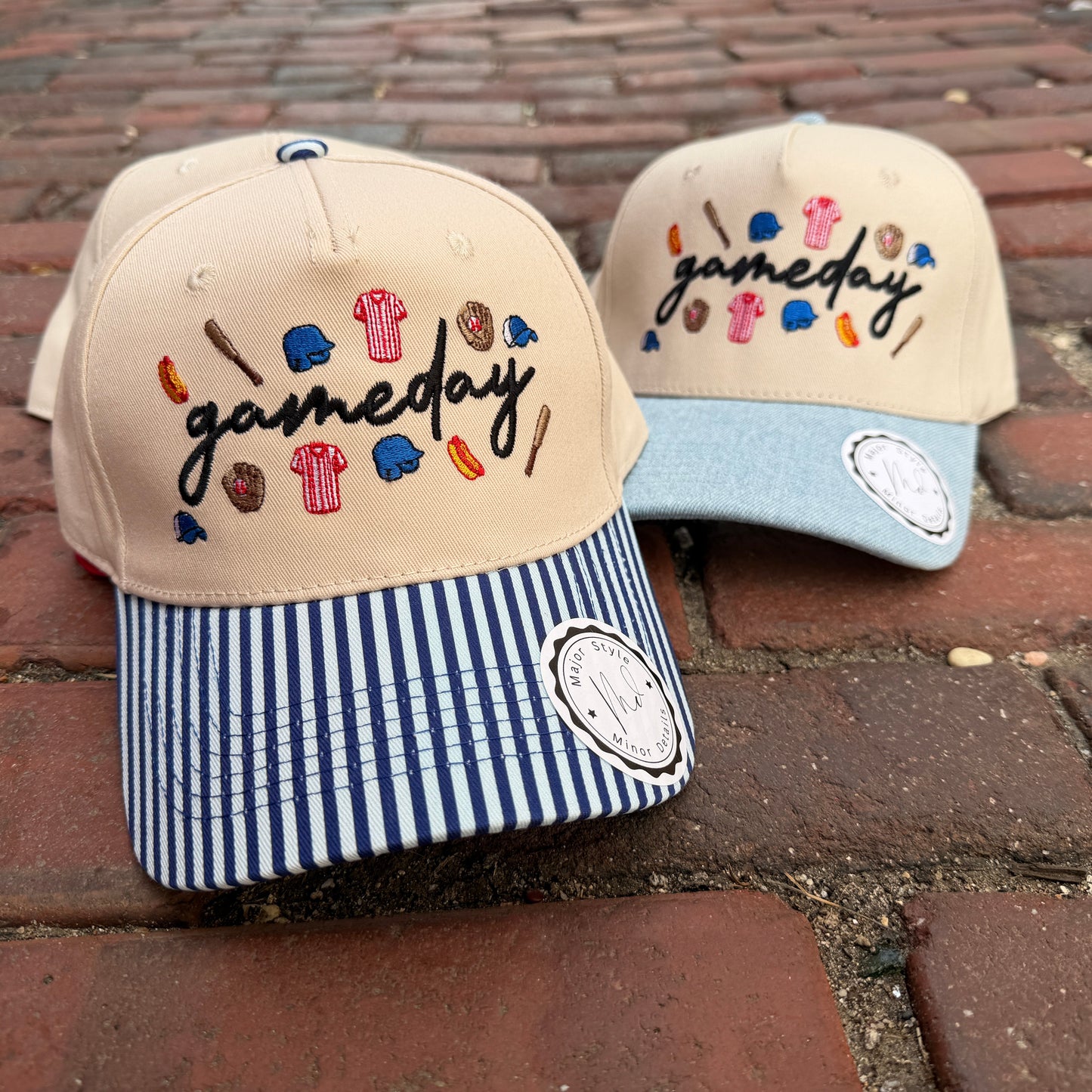 Gameday Baseball Doodles Hat - Multiple Colors!