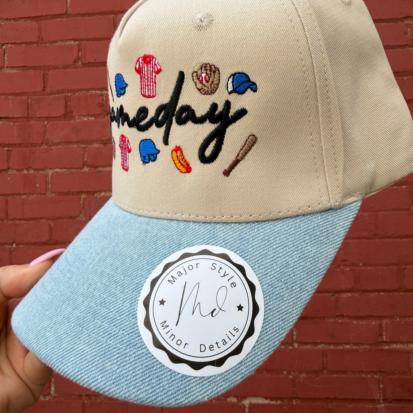Gameday Baseball Doodles Hat - Multiple Colors!