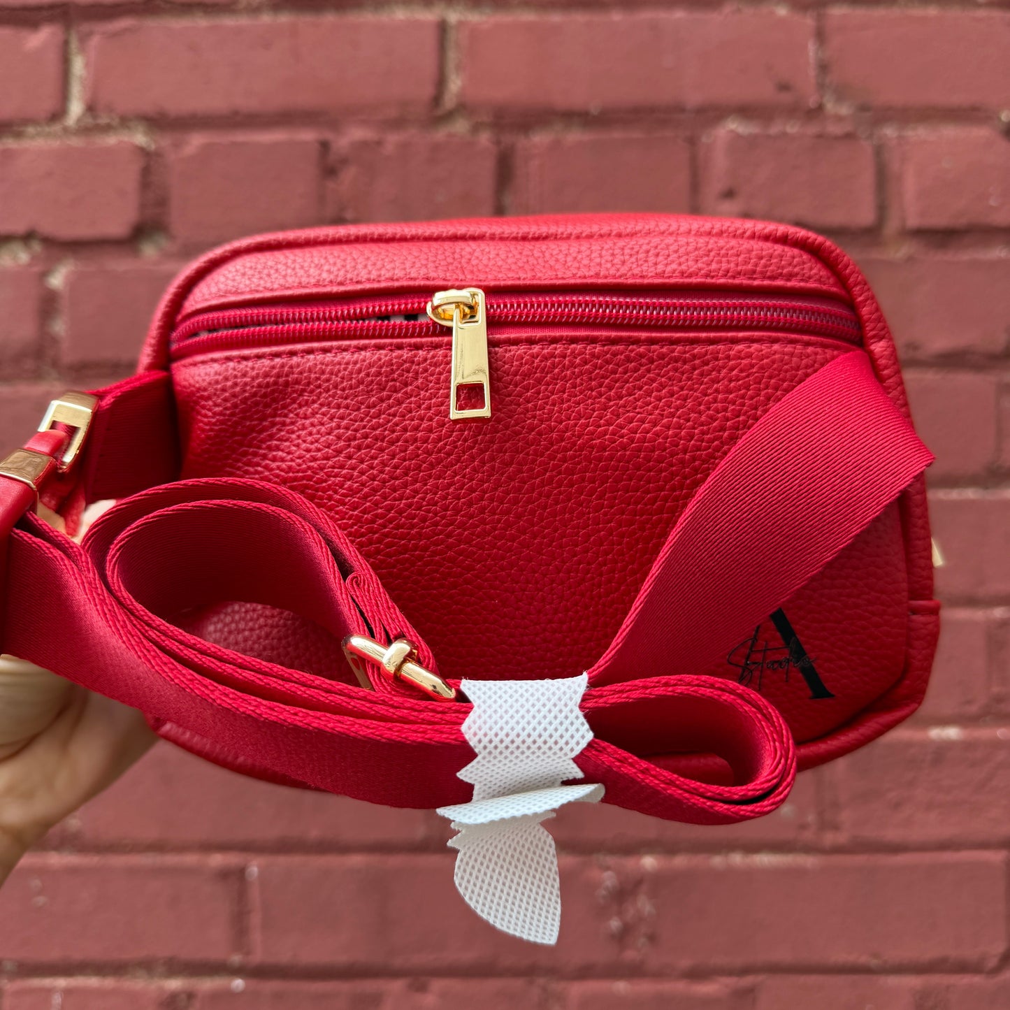 Hand Painted Harper Leather Belt Bag