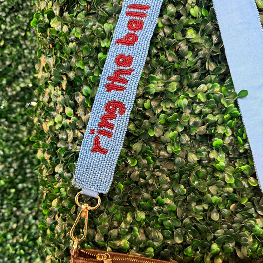 Ring the Bell Beaded Purse Straps