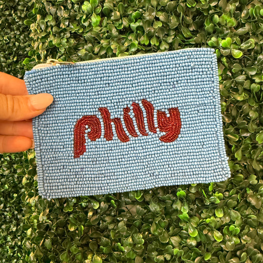 Philly Beaded Coin Purse