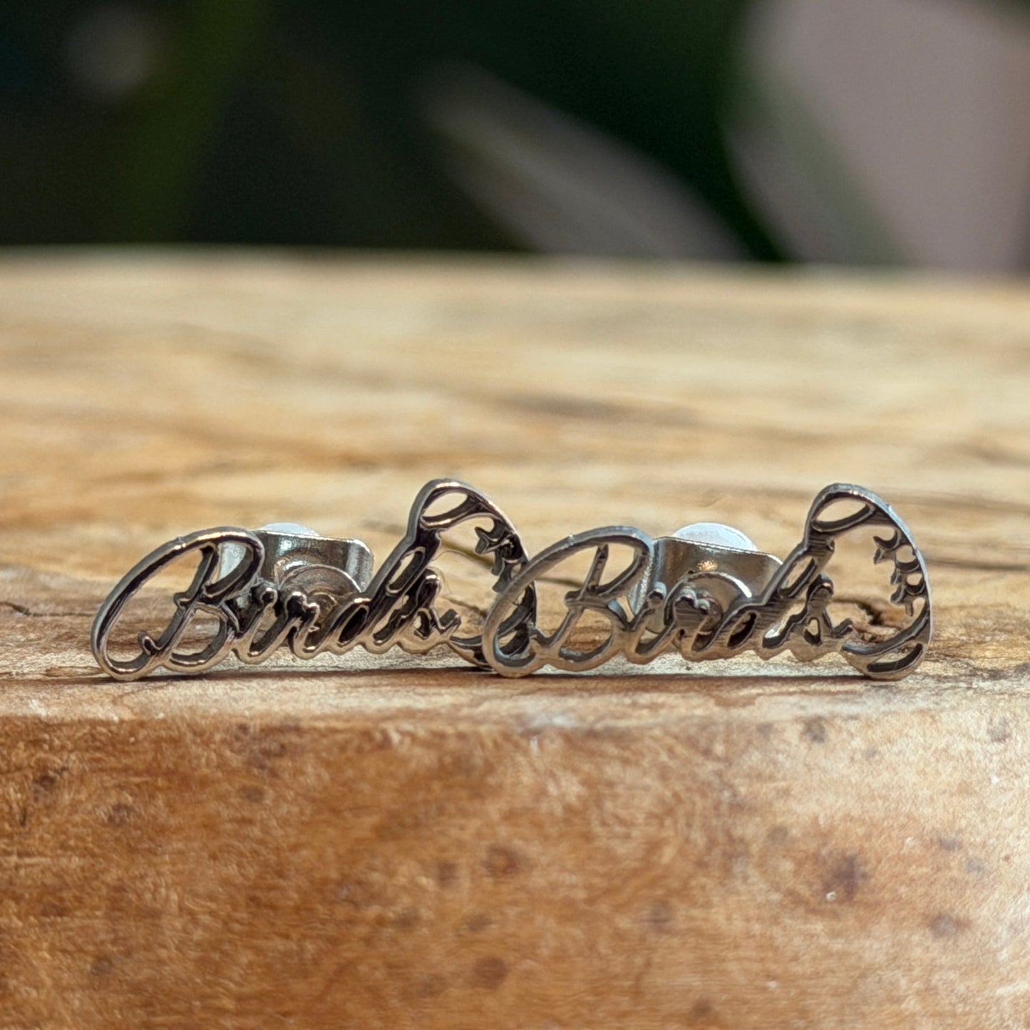 Mini "Birds" Football Earrings