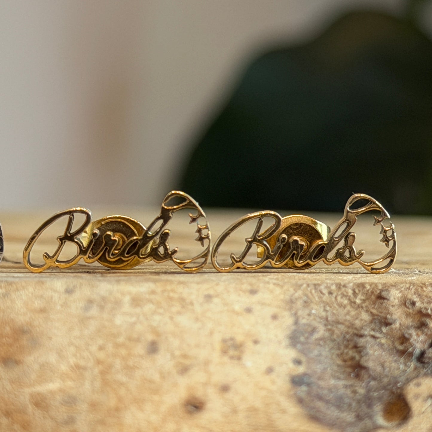 Mini "Birds" Football Earrings