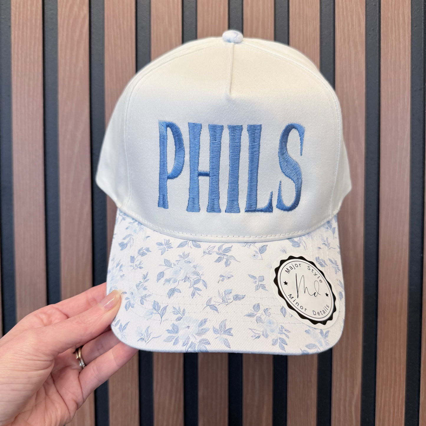 Phillies Floral Brim Hat