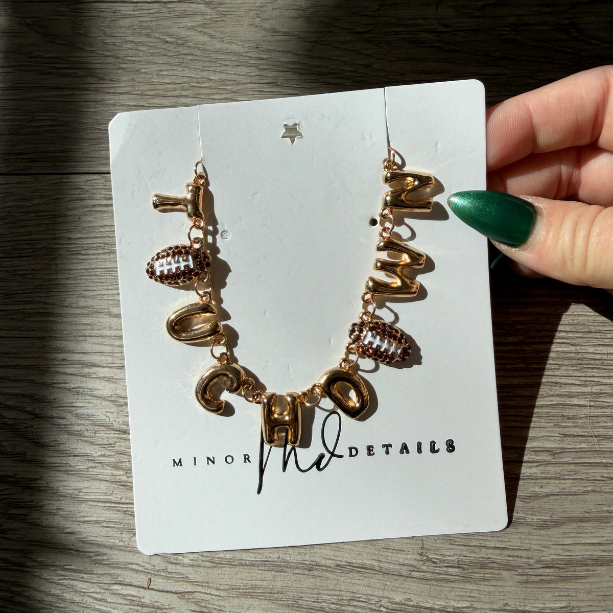 Touchdown Bubble Necklace