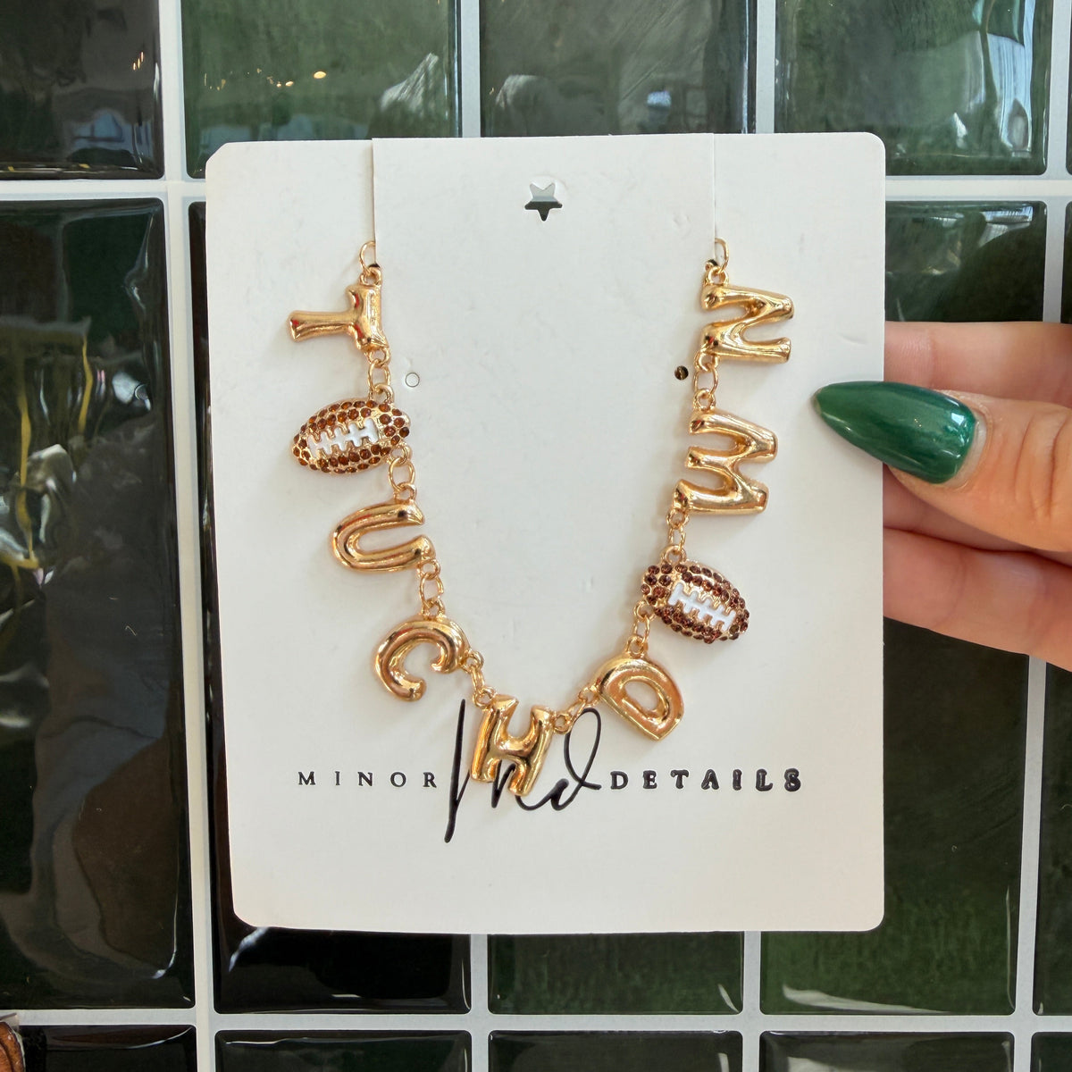 Touchdown Bubble Necklace