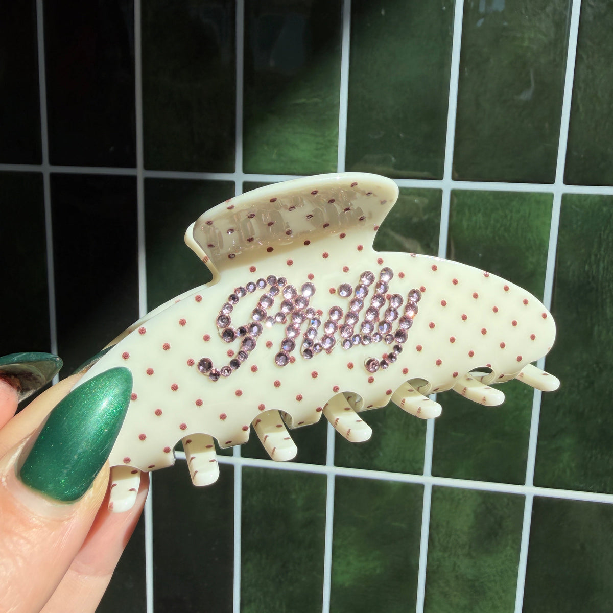 Philly Rhinestone Claw Clip