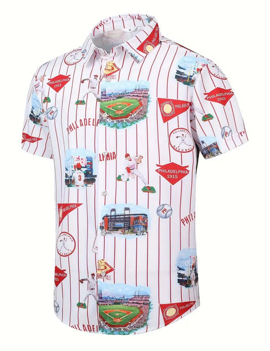 Phillies Baseball Hawaiian Shirts