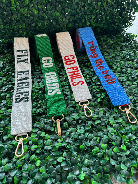 Beaded Sports Purse Straps