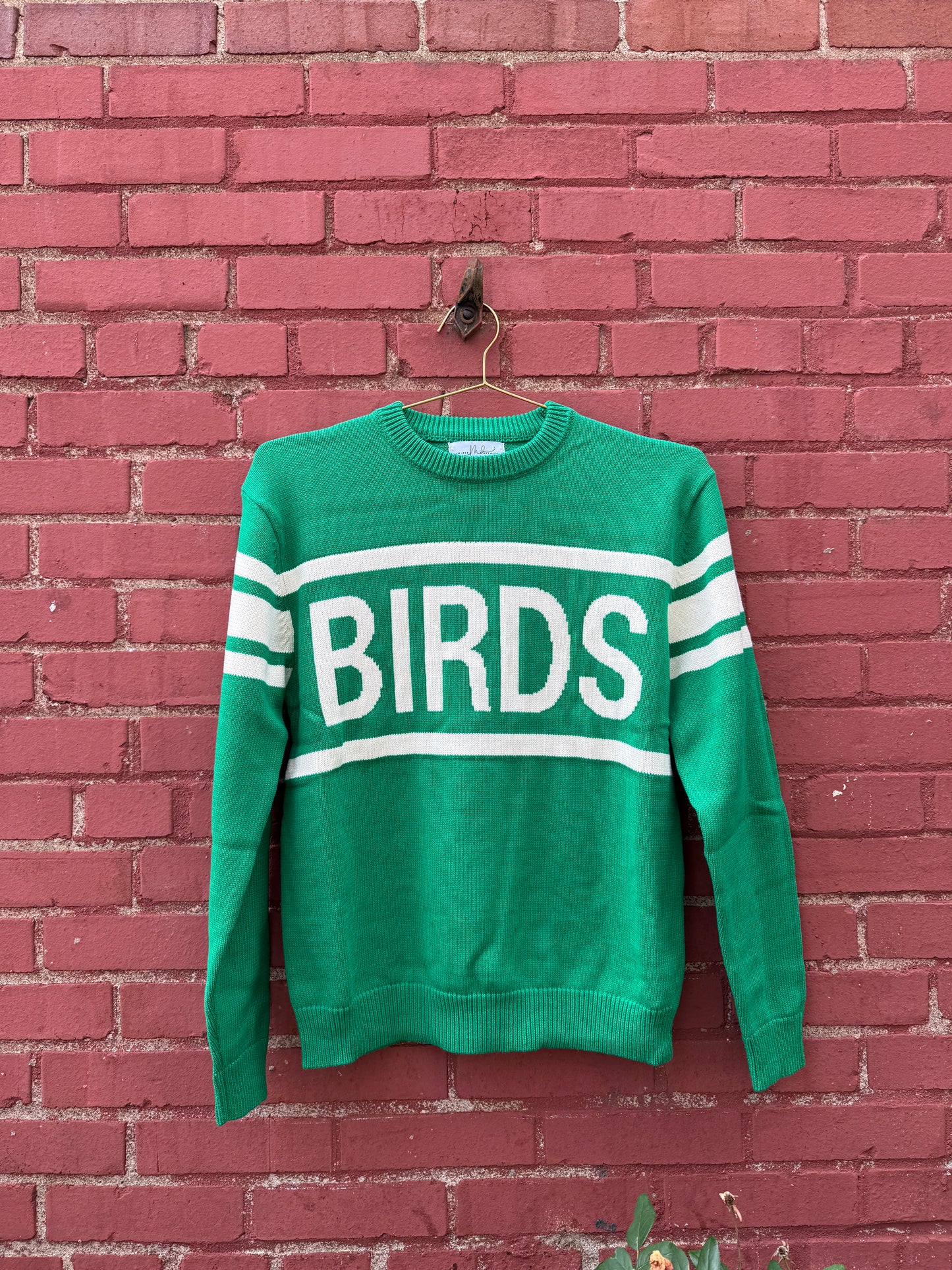 Birds Knit Sweater