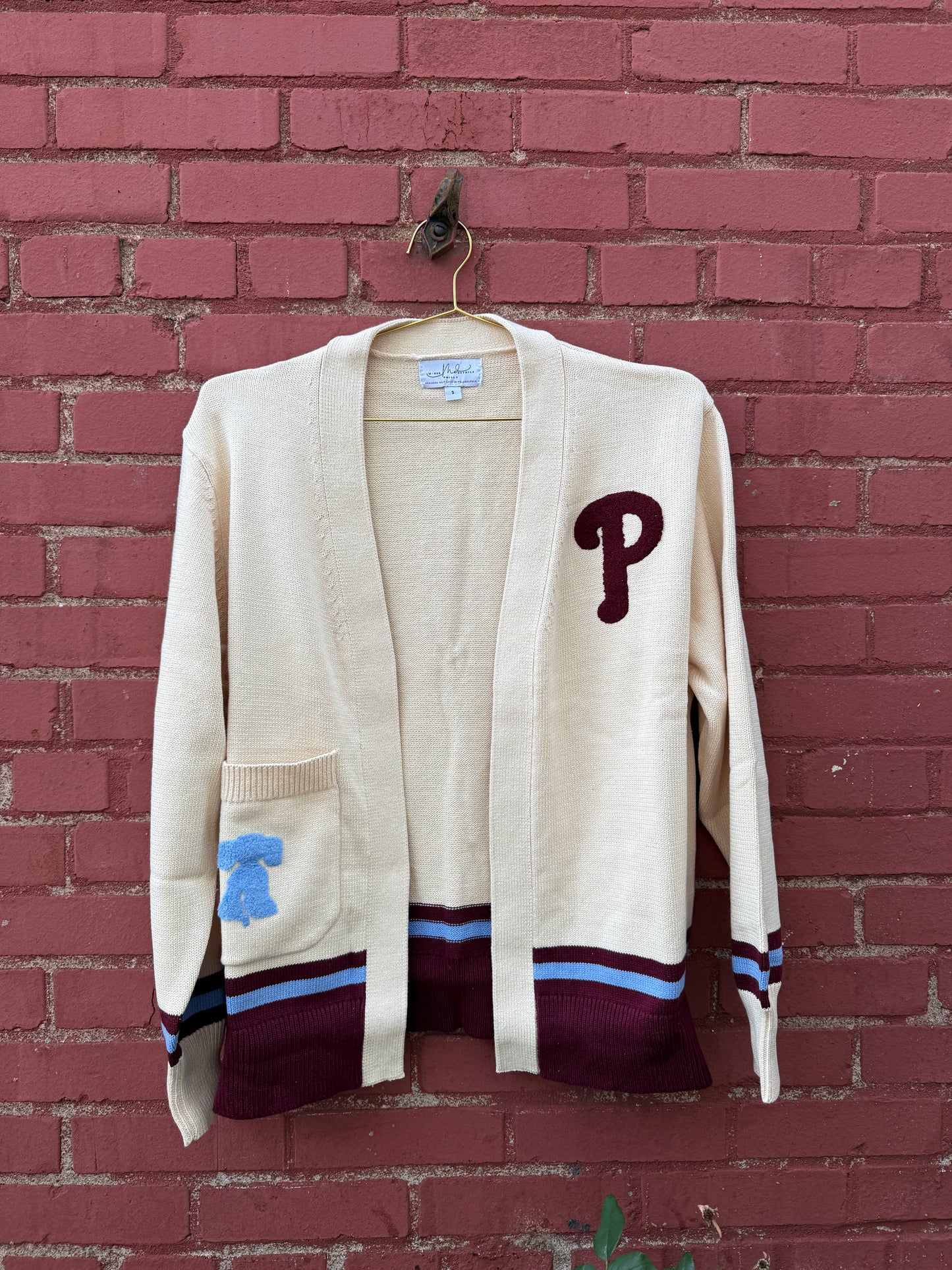 Phillies Knit Cardigan