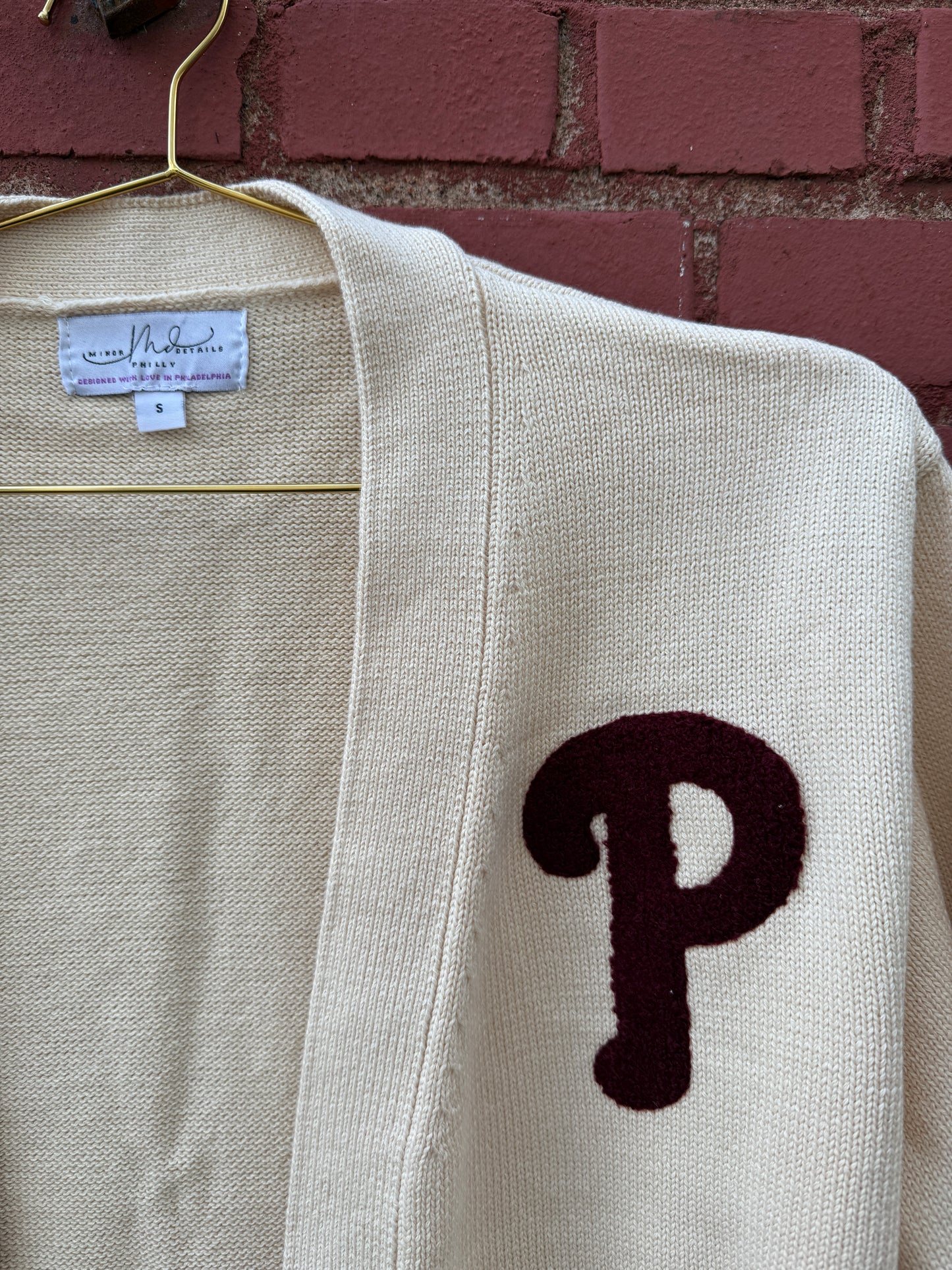 Phillies Knit Cardigan