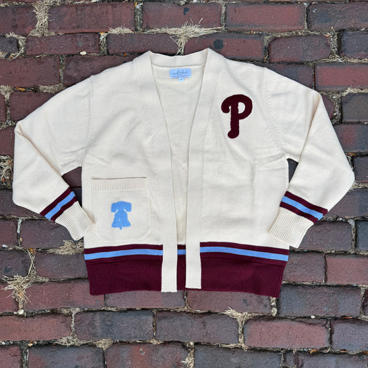 Phillies Knit Cardigan