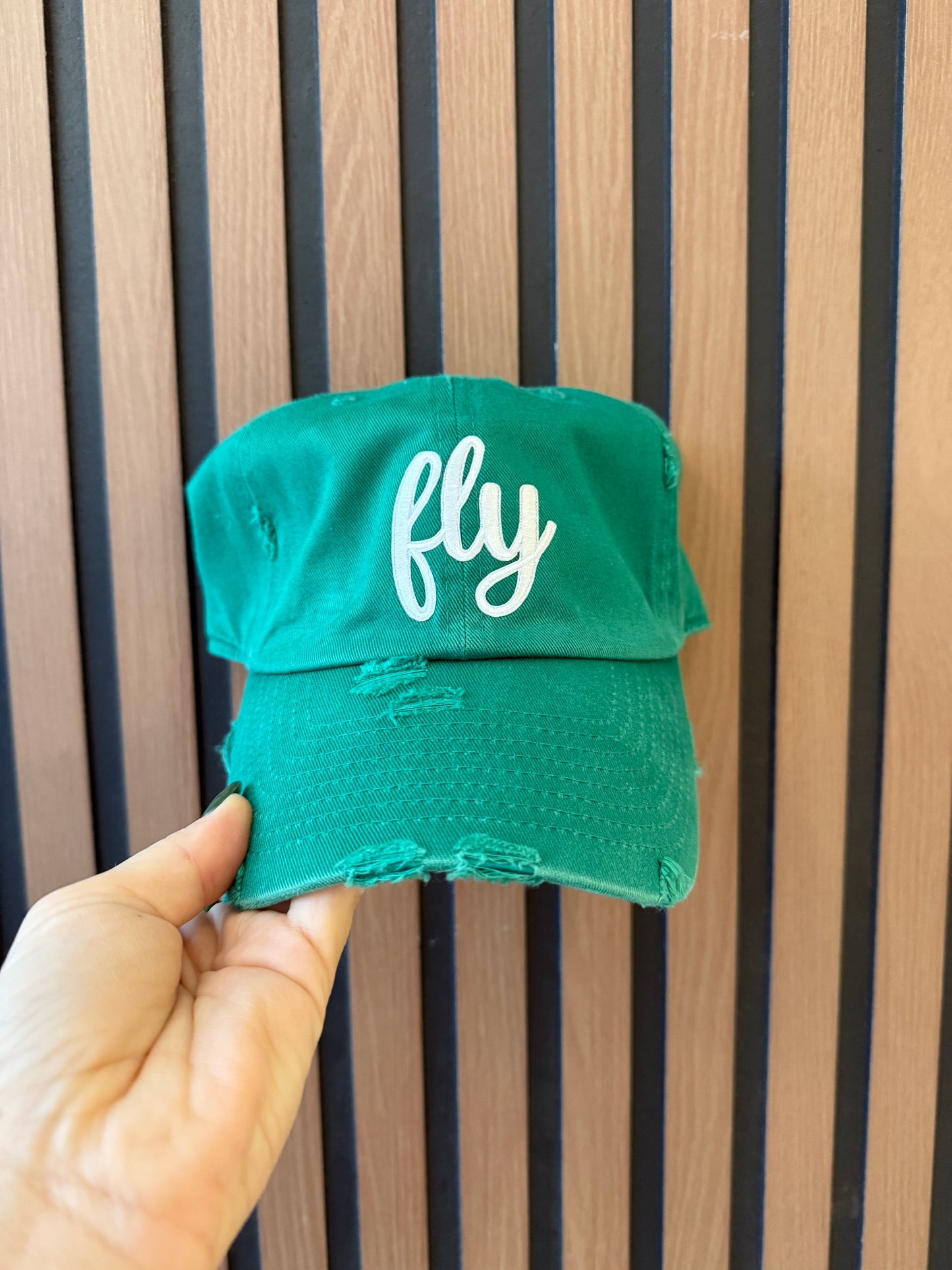 Fly Hats - Green & Black