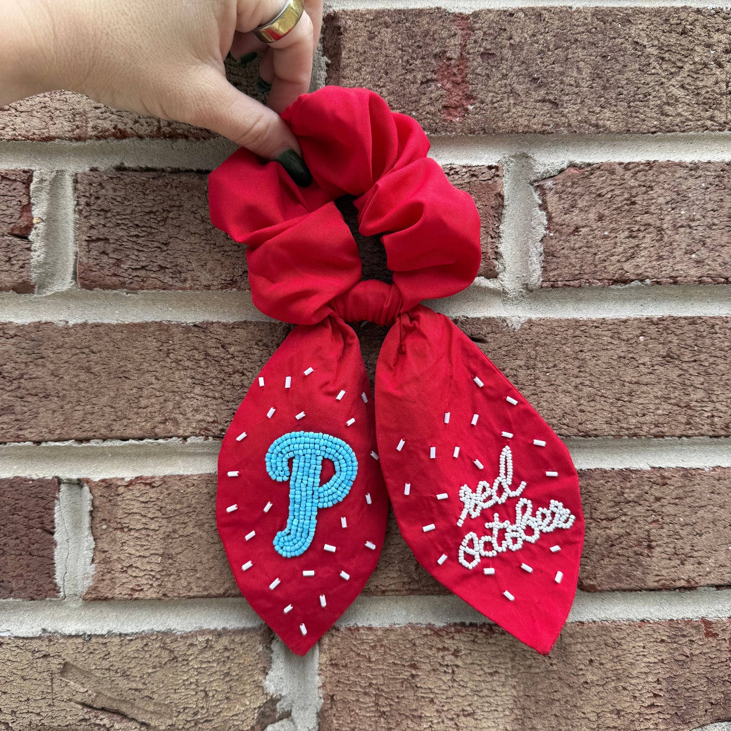 Red October Scrunchie