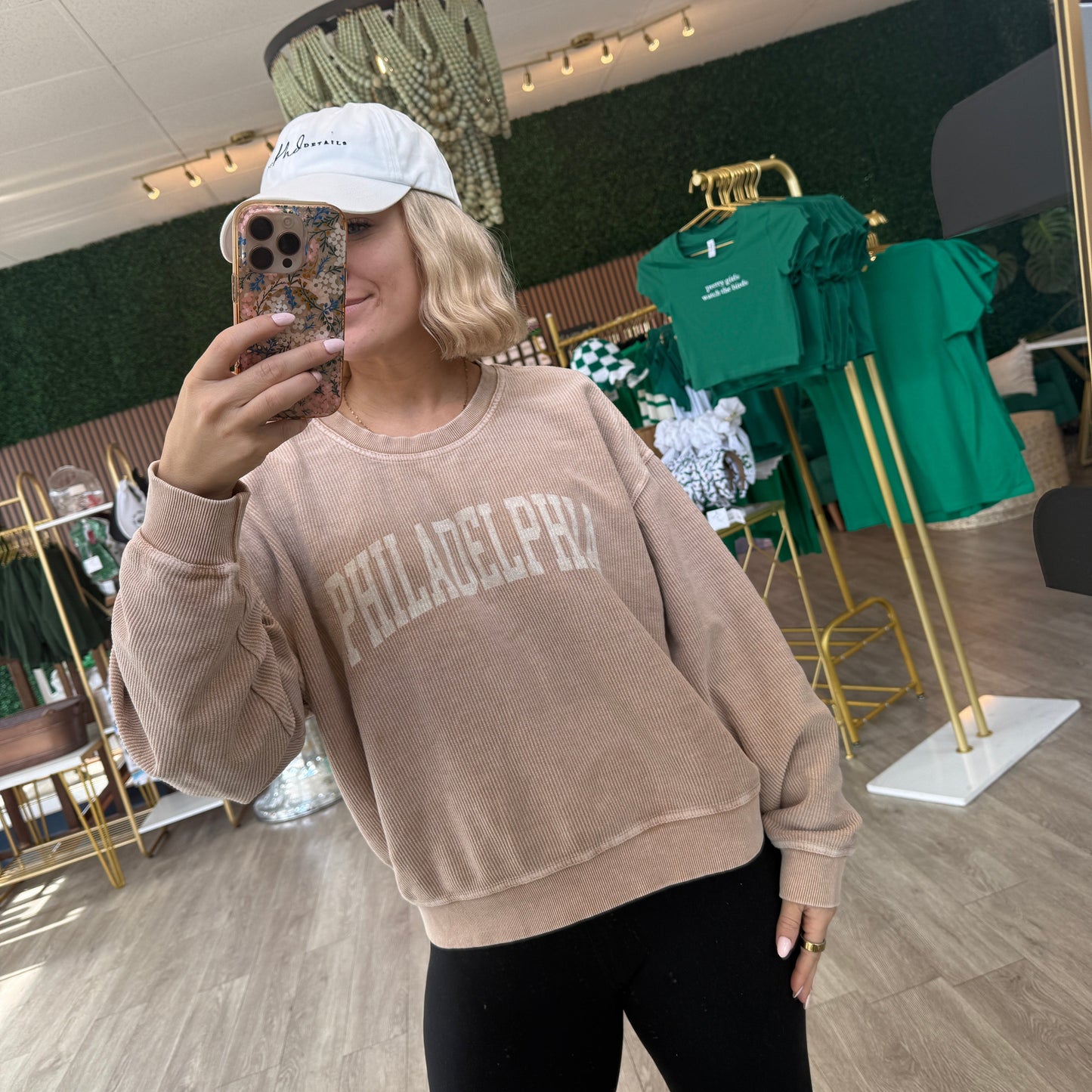 Philadelphia Corded Pullover