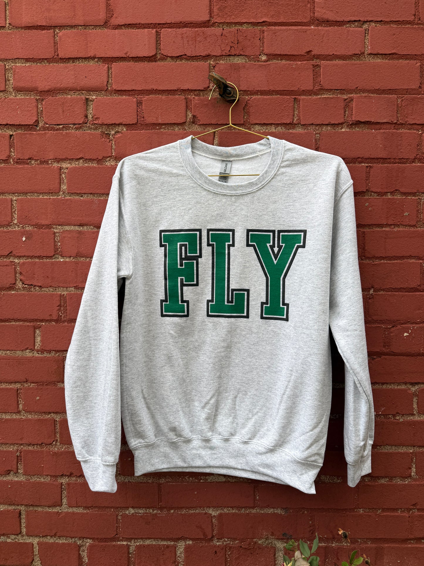 FLY Puff Outline Crewneck - Birds